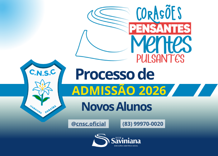 Admissão 2026 CNSC